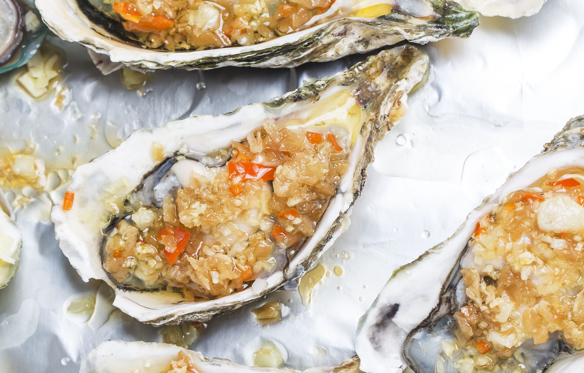 Huîtres farcies à la charentaise Recette de Huîtres farcies à la charentaise Marmiton