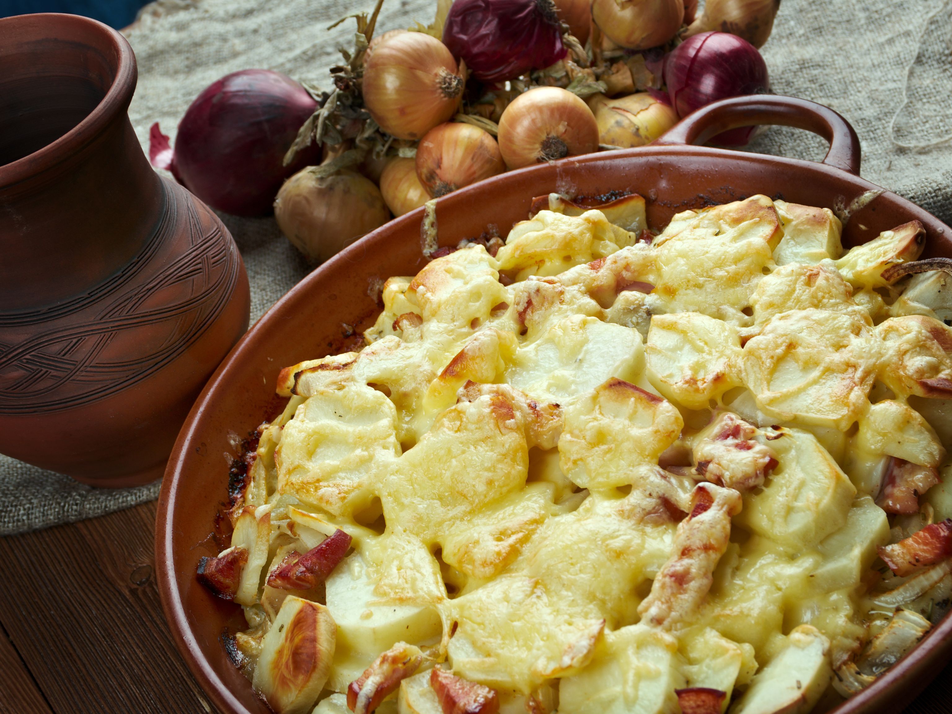 Tartiflette de Chatenay : Recette de Tartiflette de Chatenay - Marmiton