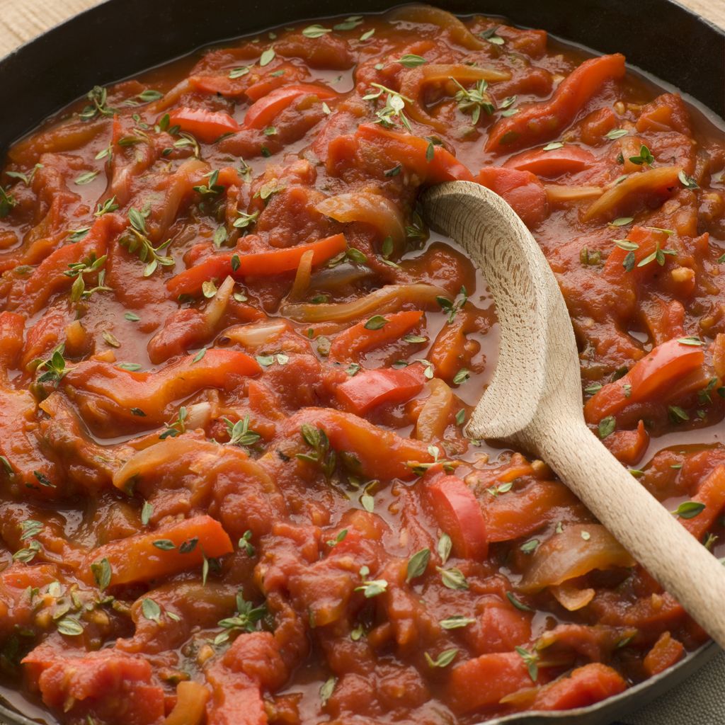 Piperade basque : Recette de Piperade basque