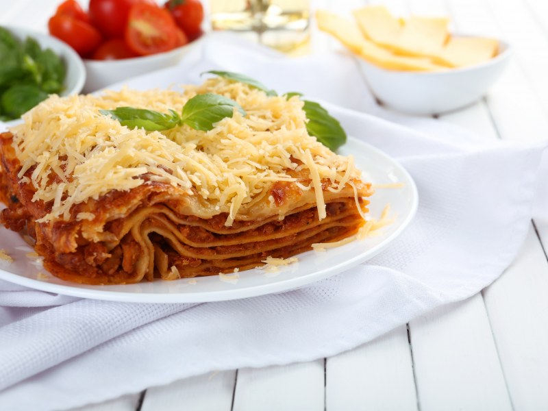 lasagnes légères sans béchamel : recette de lasagnes légères sans béchamel