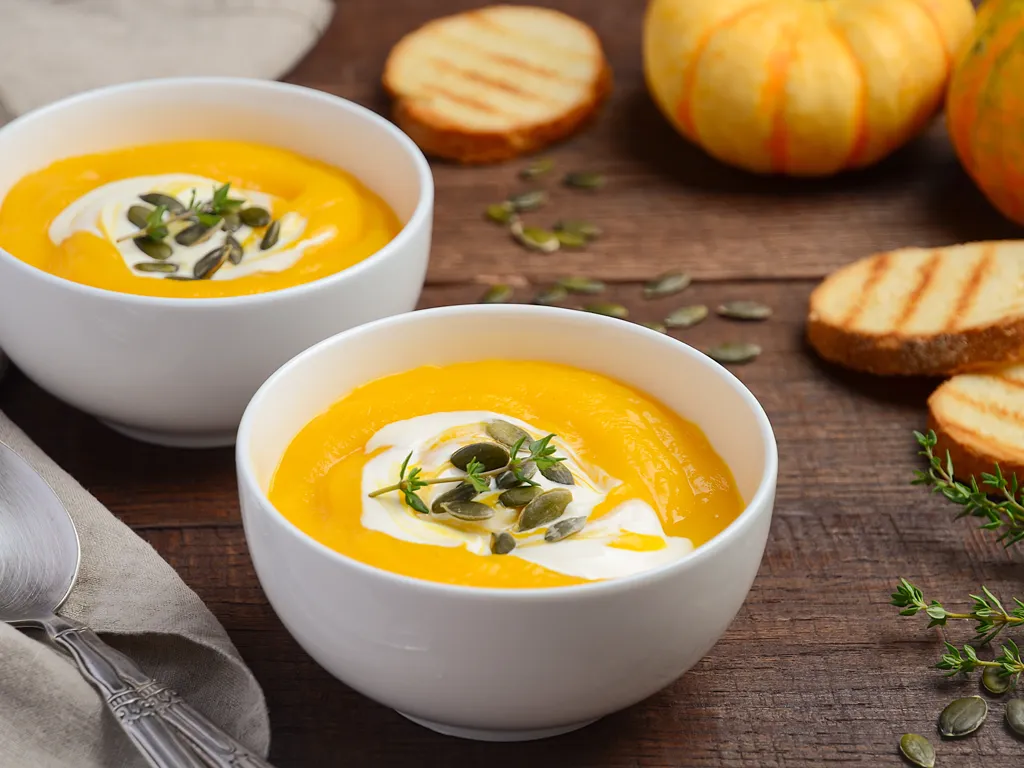 velouté de butternut au curry