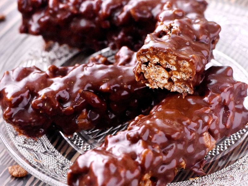 Barres Chocolatees Facon Lion Recette De Barres Chocolatees