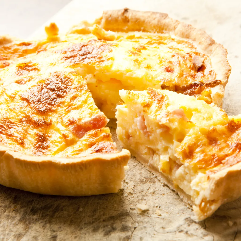 Quiche allégée : Recette de Quiche allégée