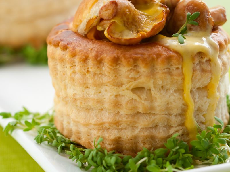 Vol Au Vent Aux Champignons Recette De Vol Au Vent Aux