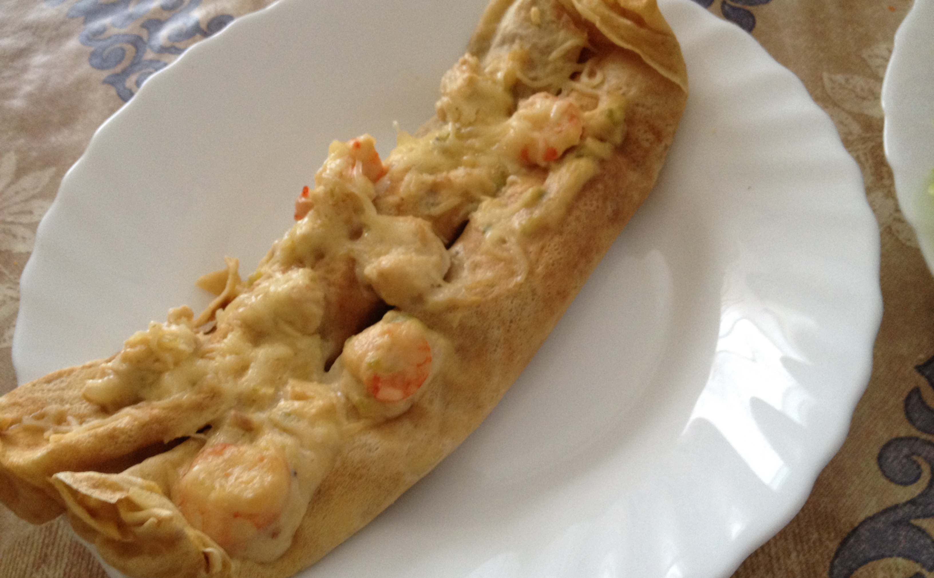 Crepes Aux Fruits De Mer