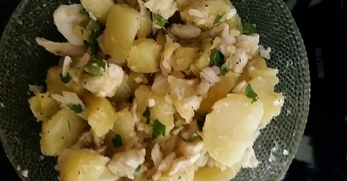 Salade de morue et pommes de terre : recette de Salade de morue et