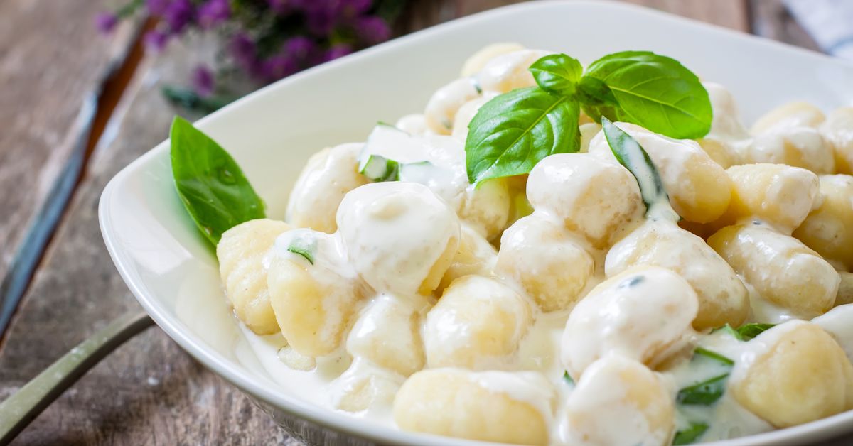 Sauce au chèvre frais et basilic recette de Sauce au chèvre frais et