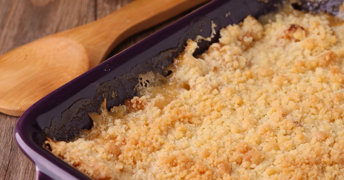 Crumble Pommes-Poires : Recette De Crumble Pommes-Poires