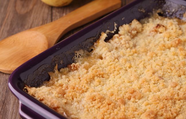 Crumble Pommes-Poires : Recette De Crumble Pommes-Poires - Marmiton