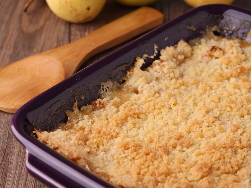 Crumble Pommes Poires Recette De Crumble Pommes Poires Marmiton