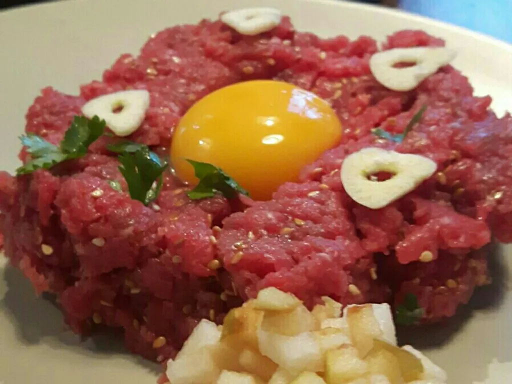 steak tartare à la coréenne