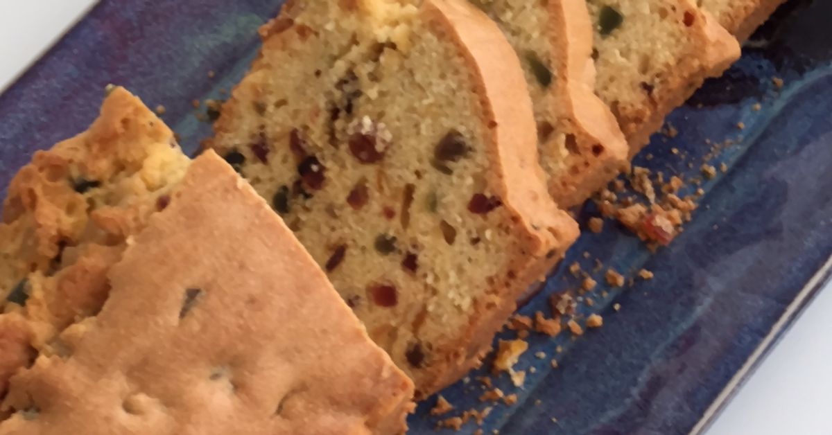 The cake aux fruits confits recette de The cake aux fruits confits