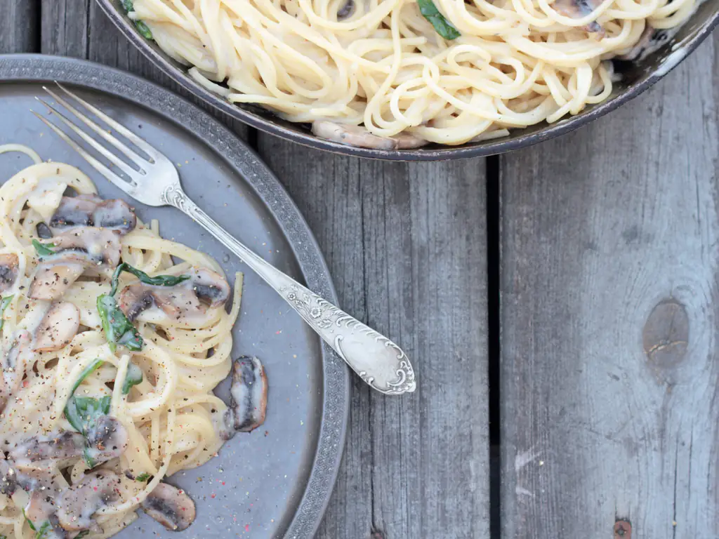 spaghetti sauce crème aux moules