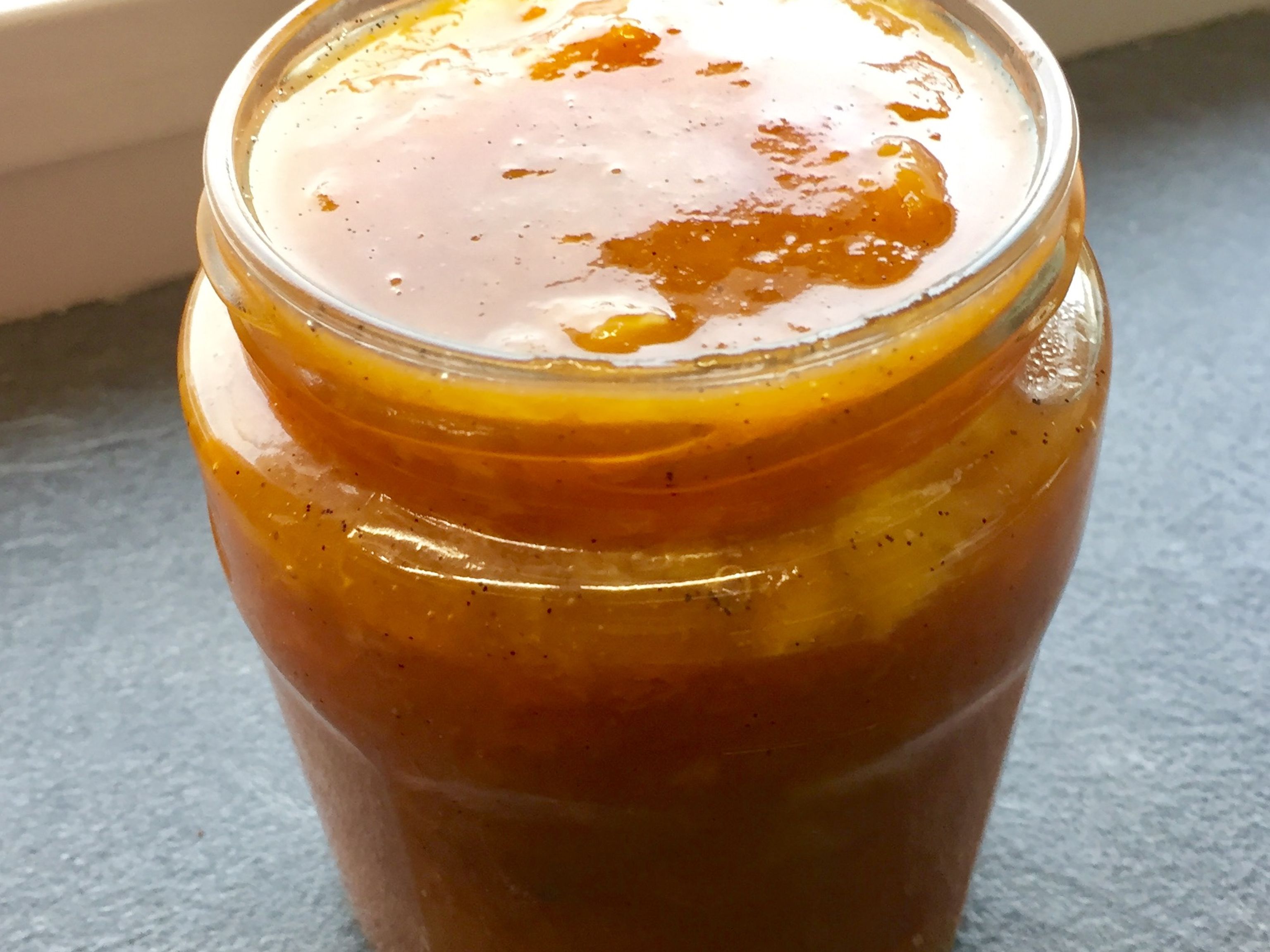 Confiture abricot nectarine vanille : Recette de Confiture abricot ...