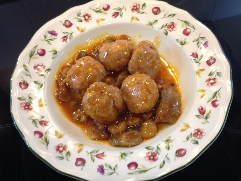 Boulettes De Viande Aux Champignons Recette De Boulettes De