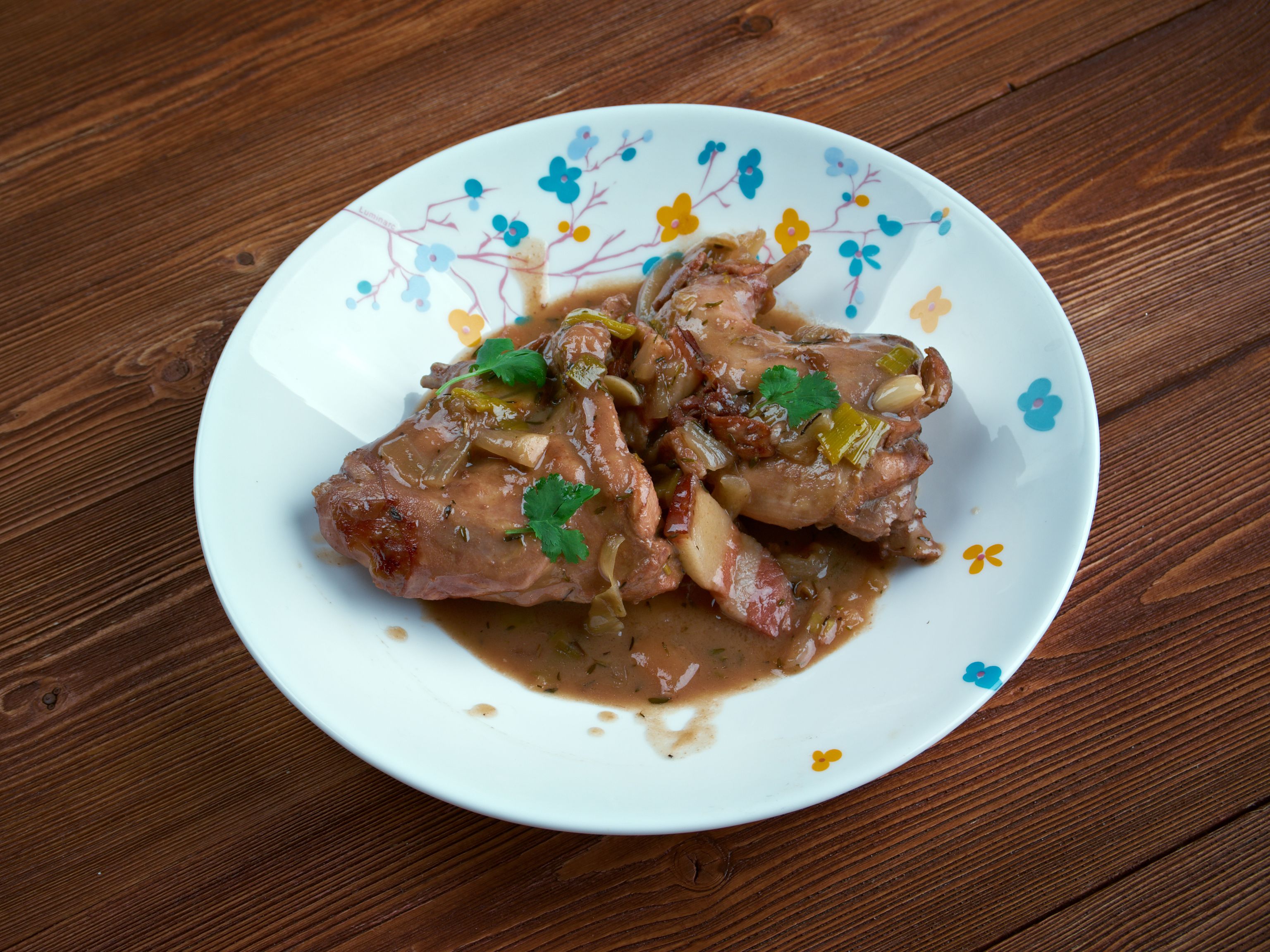 Gibelotte De Lapin Aux Champignons : Recette De Gibelotte De Lapin Aux ...