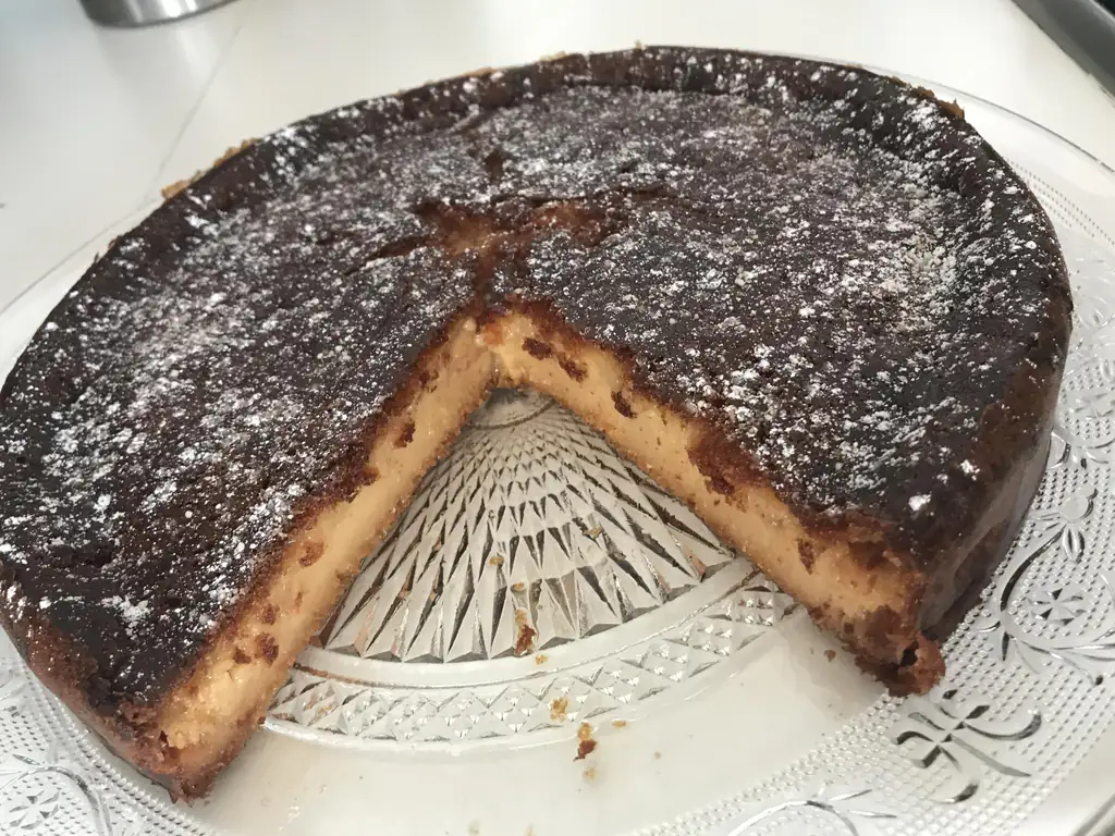 gâteau hyper crémeux aux poires