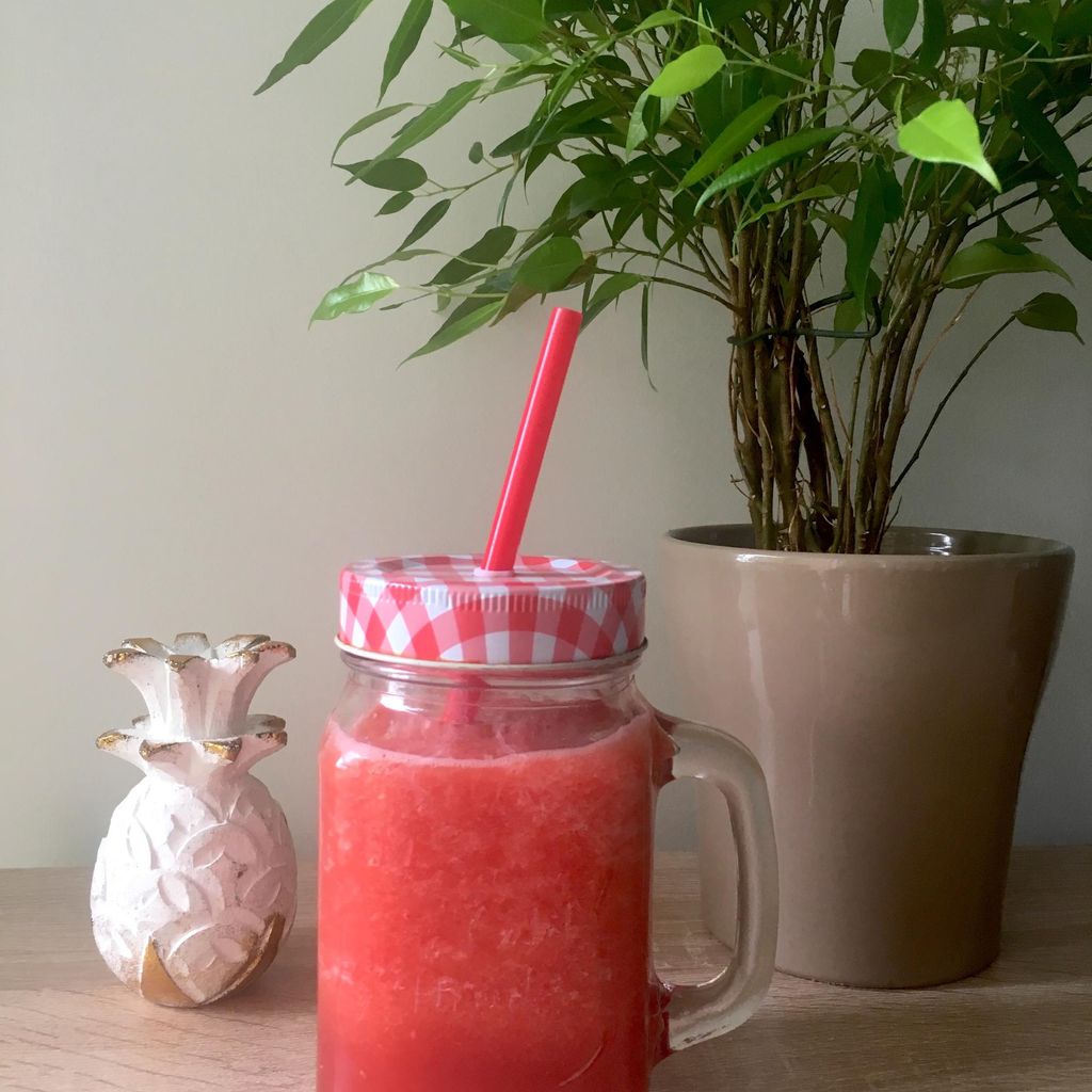 Smoothie pastèque pomme : Recette de Smoothie pastèque pomme