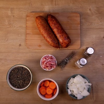 Saucisses Aux Lentilles Recette De Saucisses Aux Lentilles