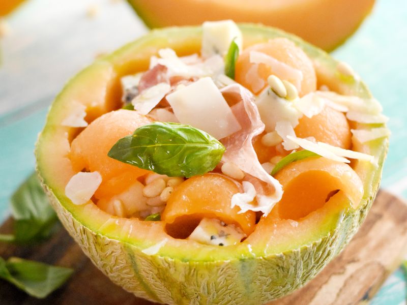 Salade De Melon A L Italienne Recette De Salade De Melon A L