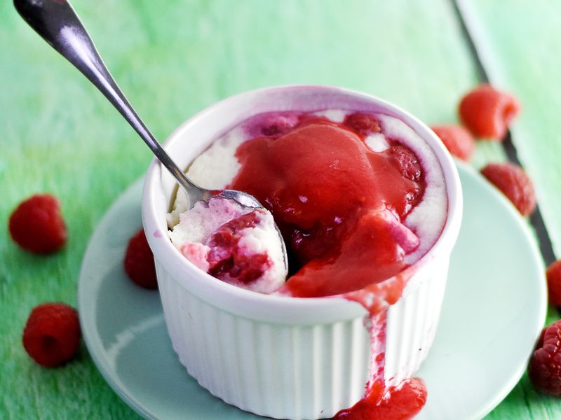 Gateau Au Fromage Blanc Et Framboises Leger Recette De Gateau