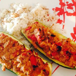 Courgettes Farcies Au Thon Et La Tomate Recette De Courgettes