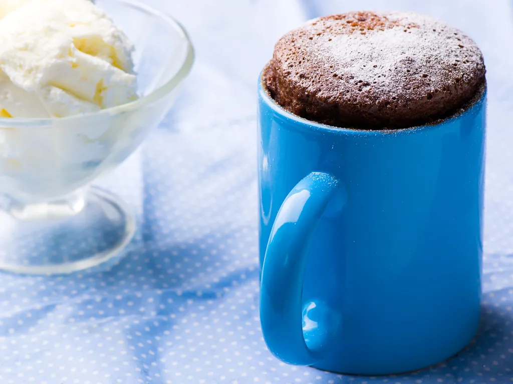 mug cake au chocolat sans gluten