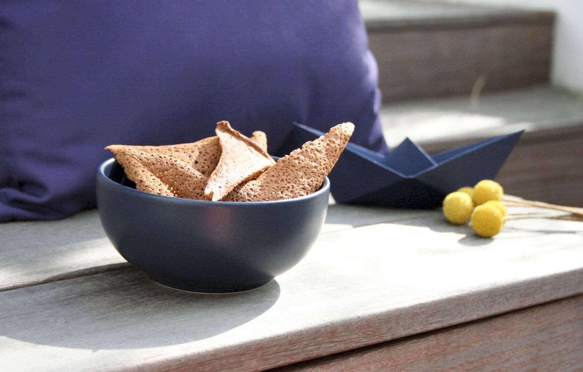 Chips express de galettes de sarrasin Recette de Chips express de