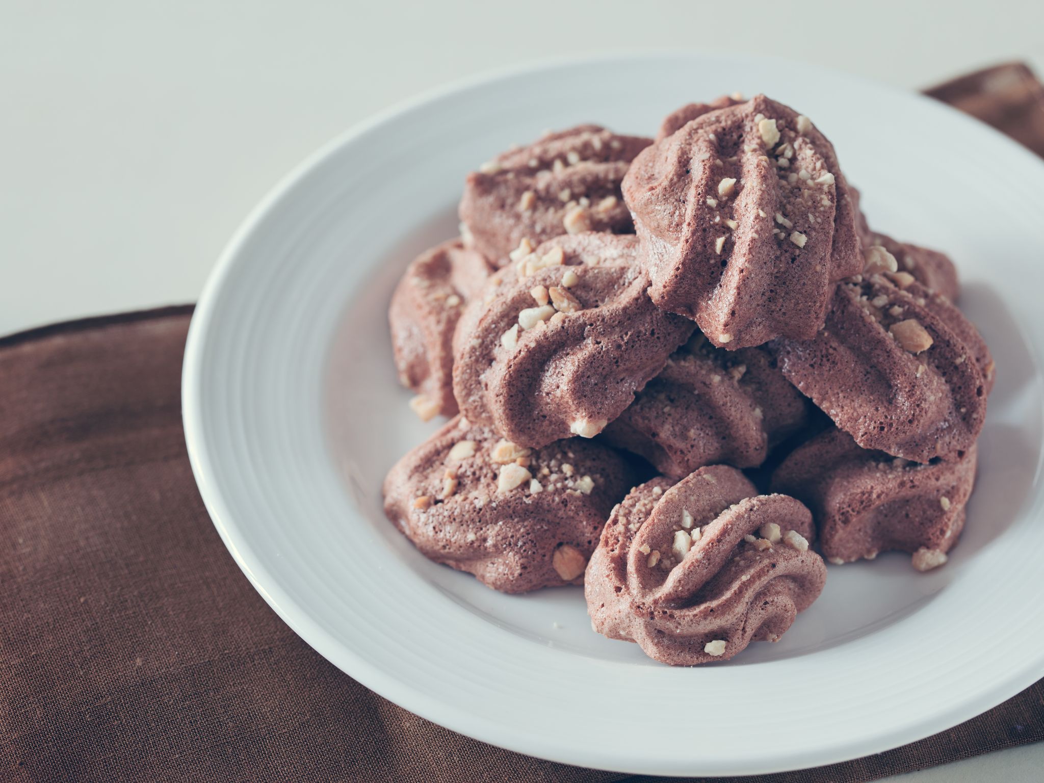 Meringues rapides au cacao Recette de Meringues rapides au cacao