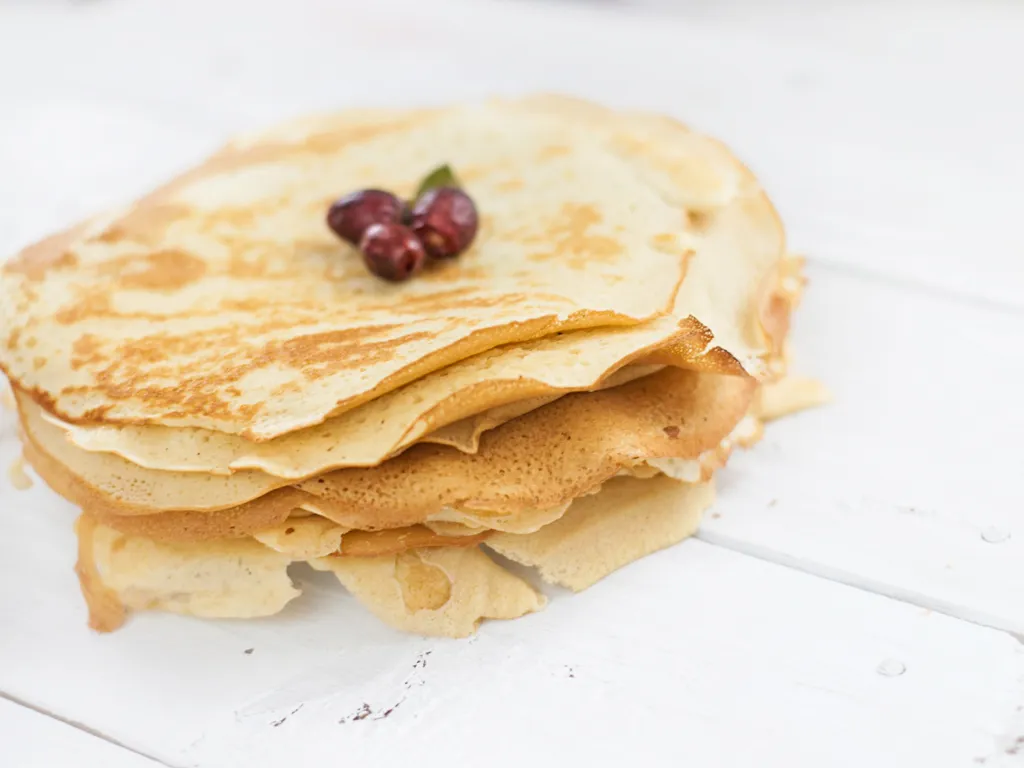 crêpes à l'eau