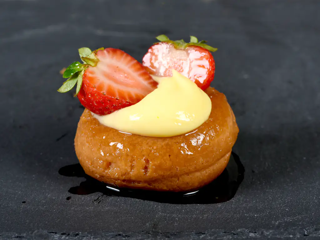 crème pour baba au rhum