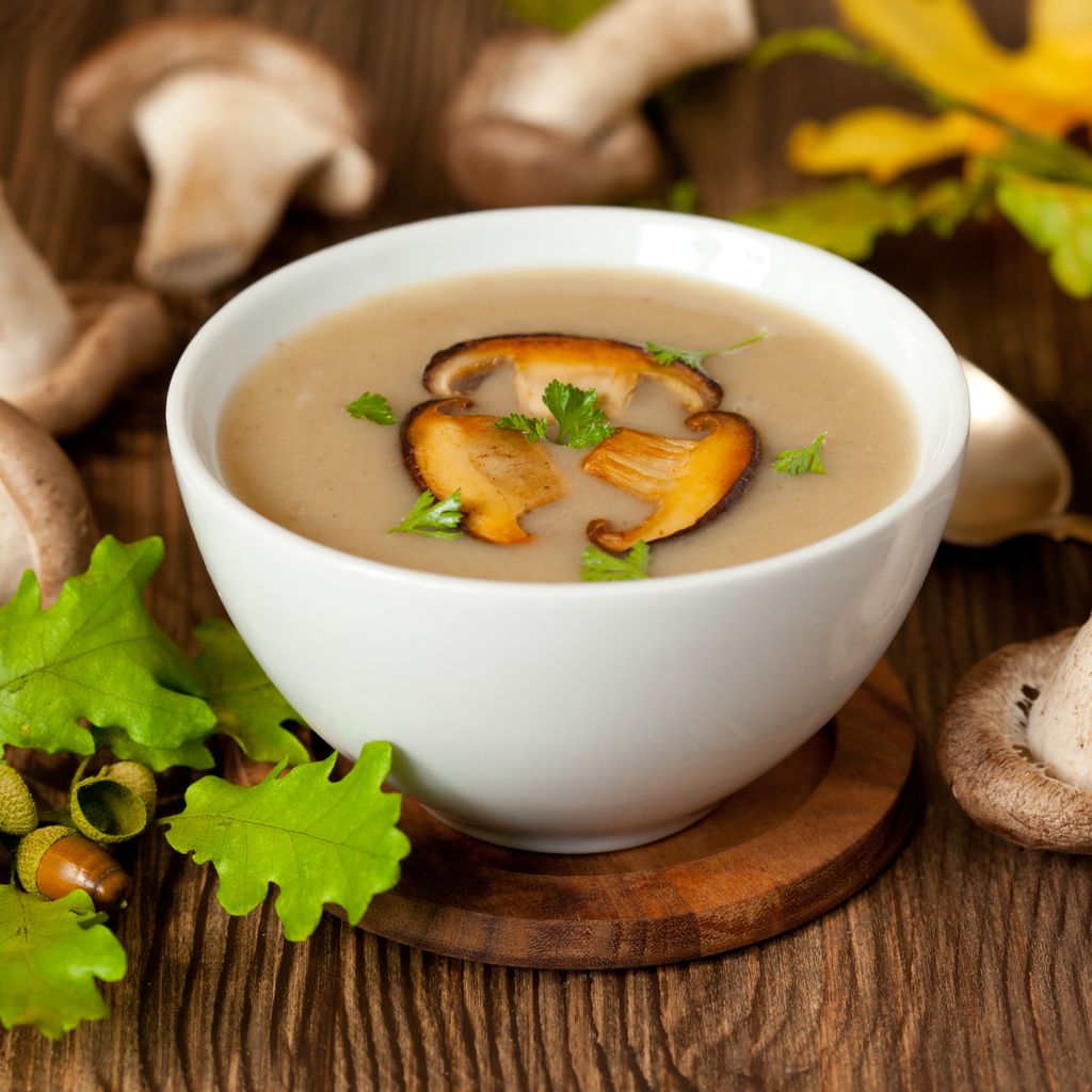 Французский суп с грибами