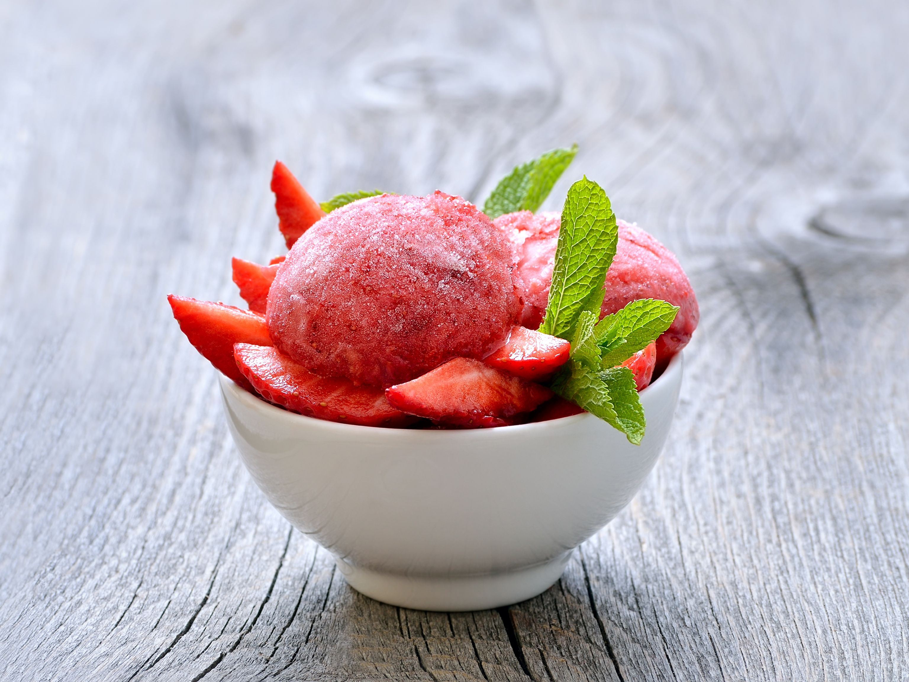Sorbet à la fraise facile : Recette de Sorbet à la fraise facile - Marmiton