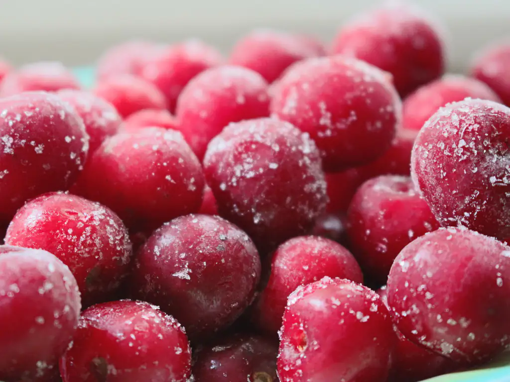 congeler des fruits du jardin (cerises et autres)
