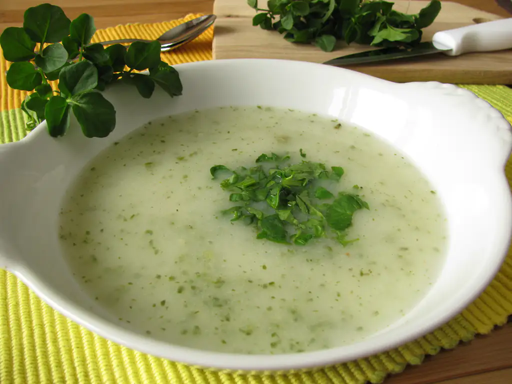 velouté de cresson aux pommes de terre