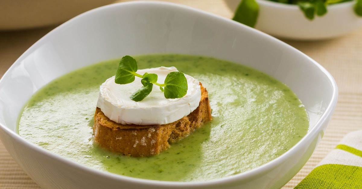 Velouté de cresson : recette de Velouté de cresson