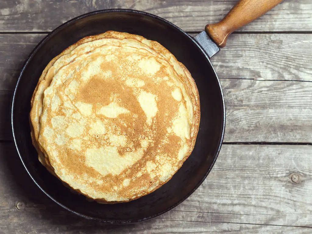 pâte à crêpes (des plus raffinées)