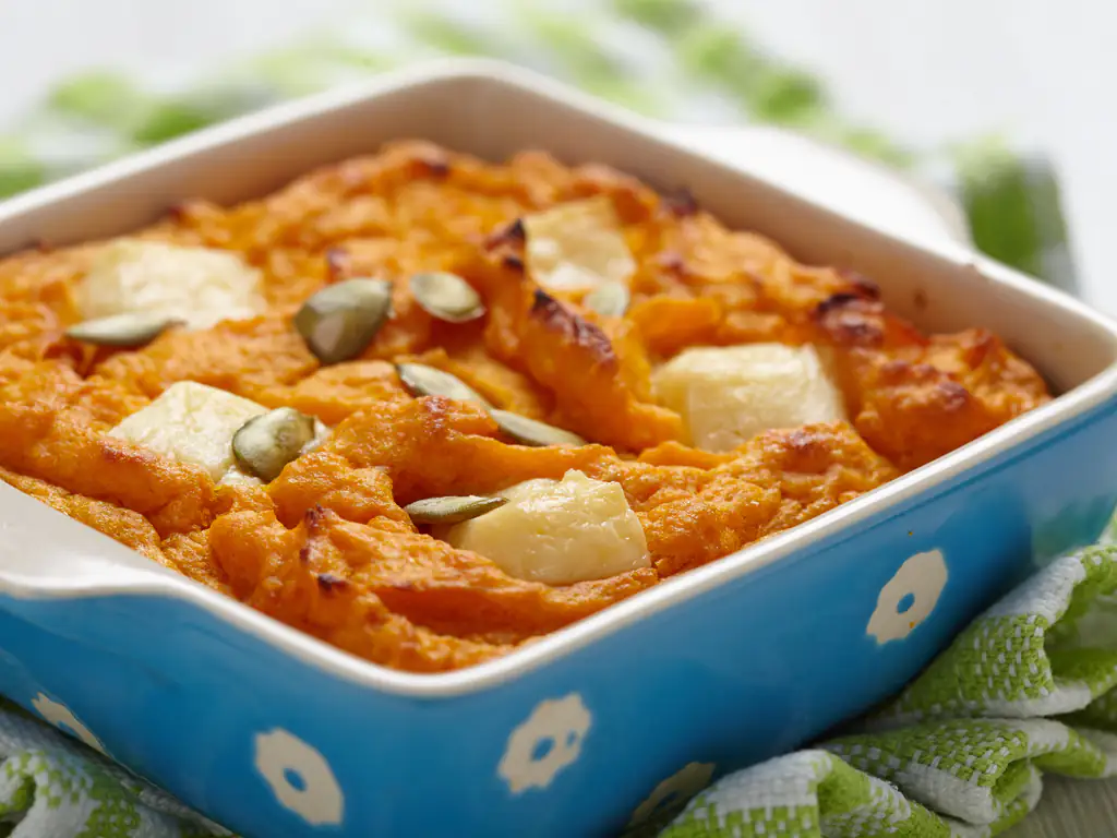 gratin de pommes de terre et potiron