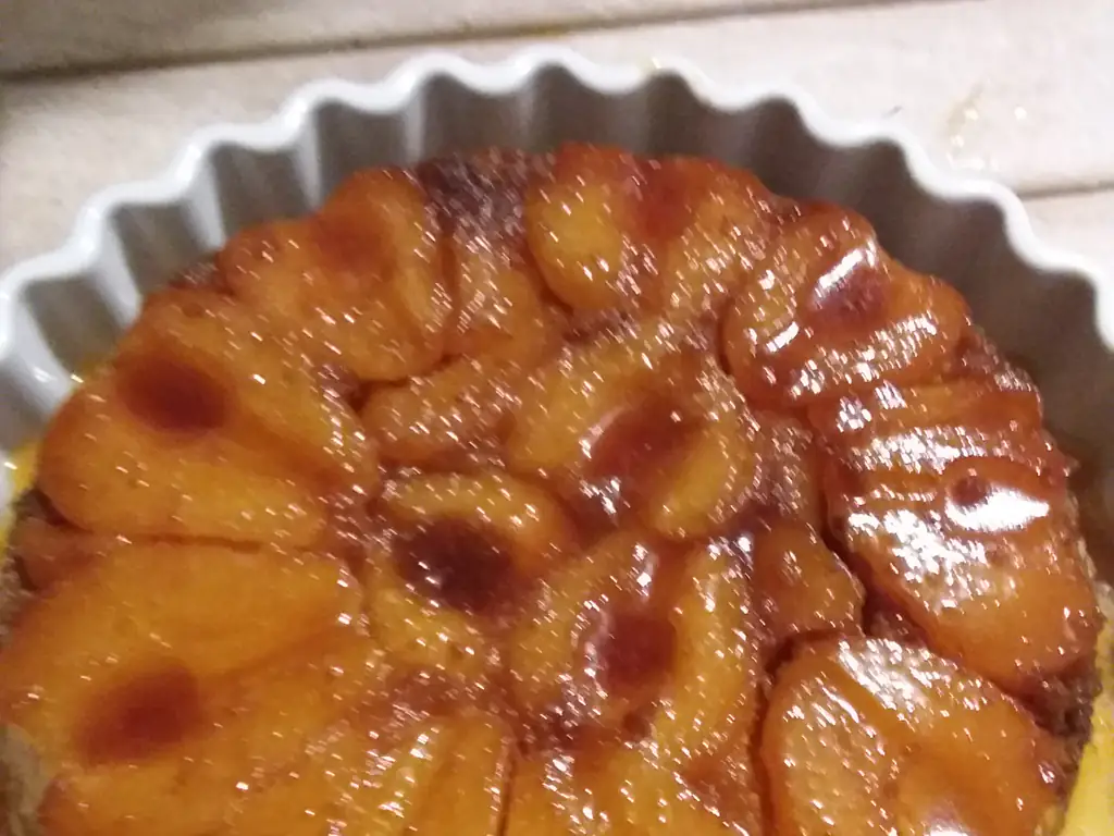 gâteau de poires façon baba au rhum