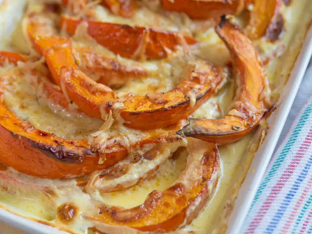 gratin de courge butternut