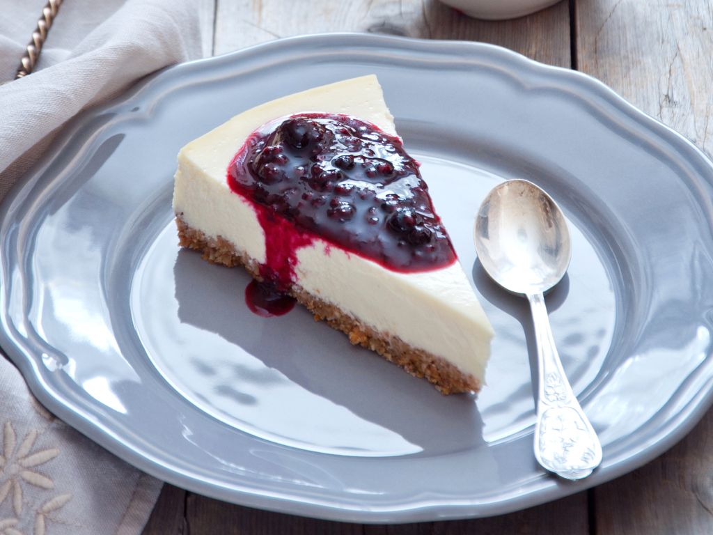 Cheesecake Américain Au Coulis De Fraise Recette De Cheesecake Américain Au Coulis De Fraise 