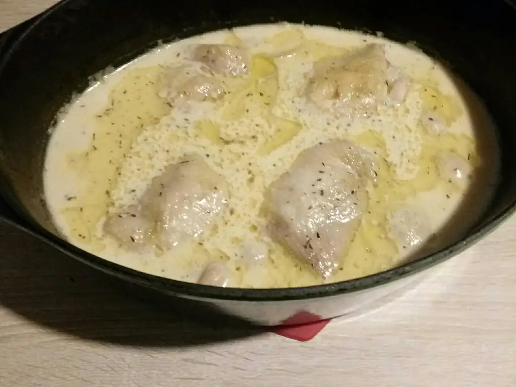 cuisses de poulet à la bière en cocotte