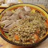 Jarret de porc aux lentilles : Recette de Jarret de porc aux lentilles
