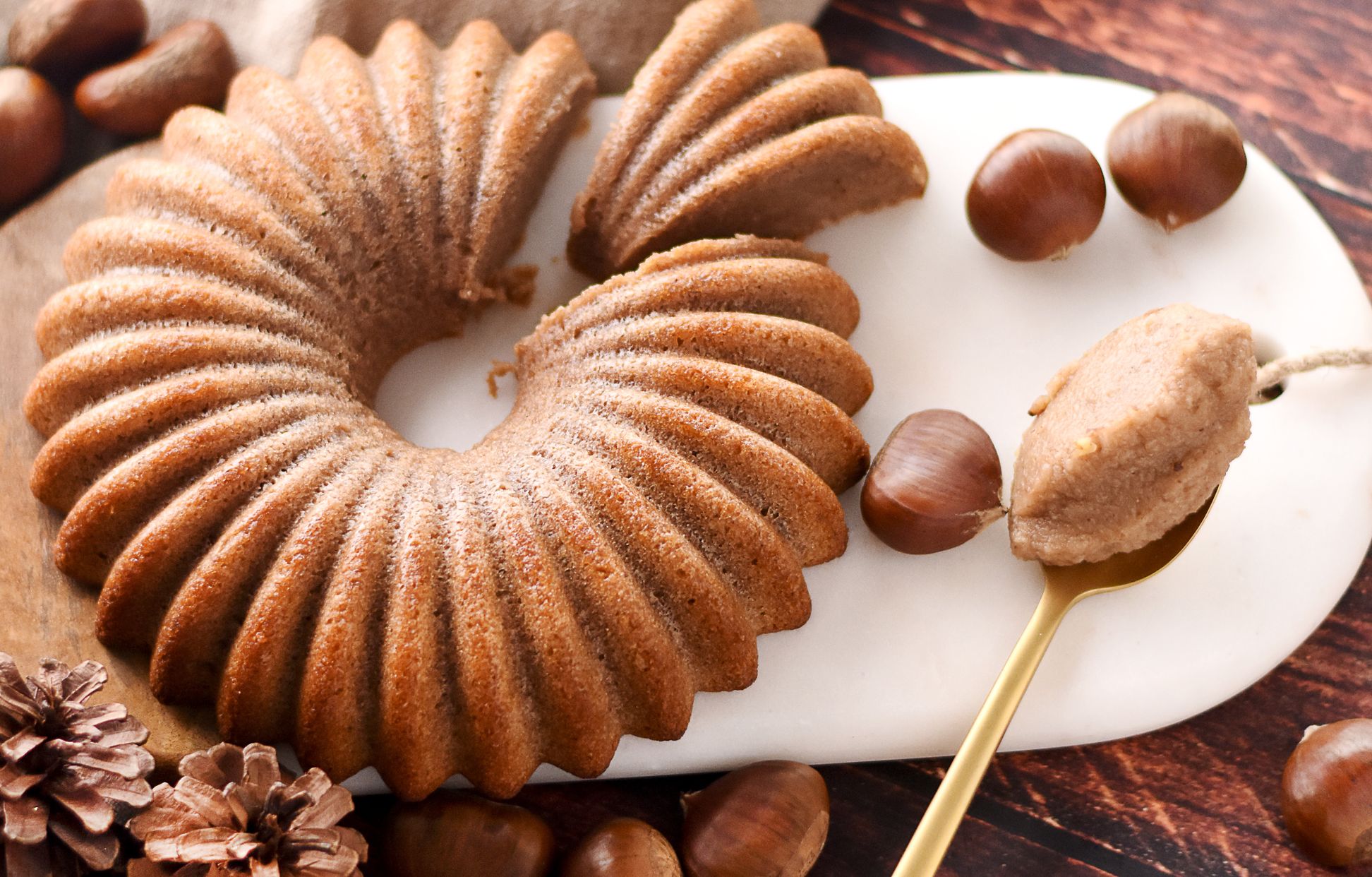 Gâteau Moelleux à La Crème De Marron : Recette De Gâteau Moelleux à La ...