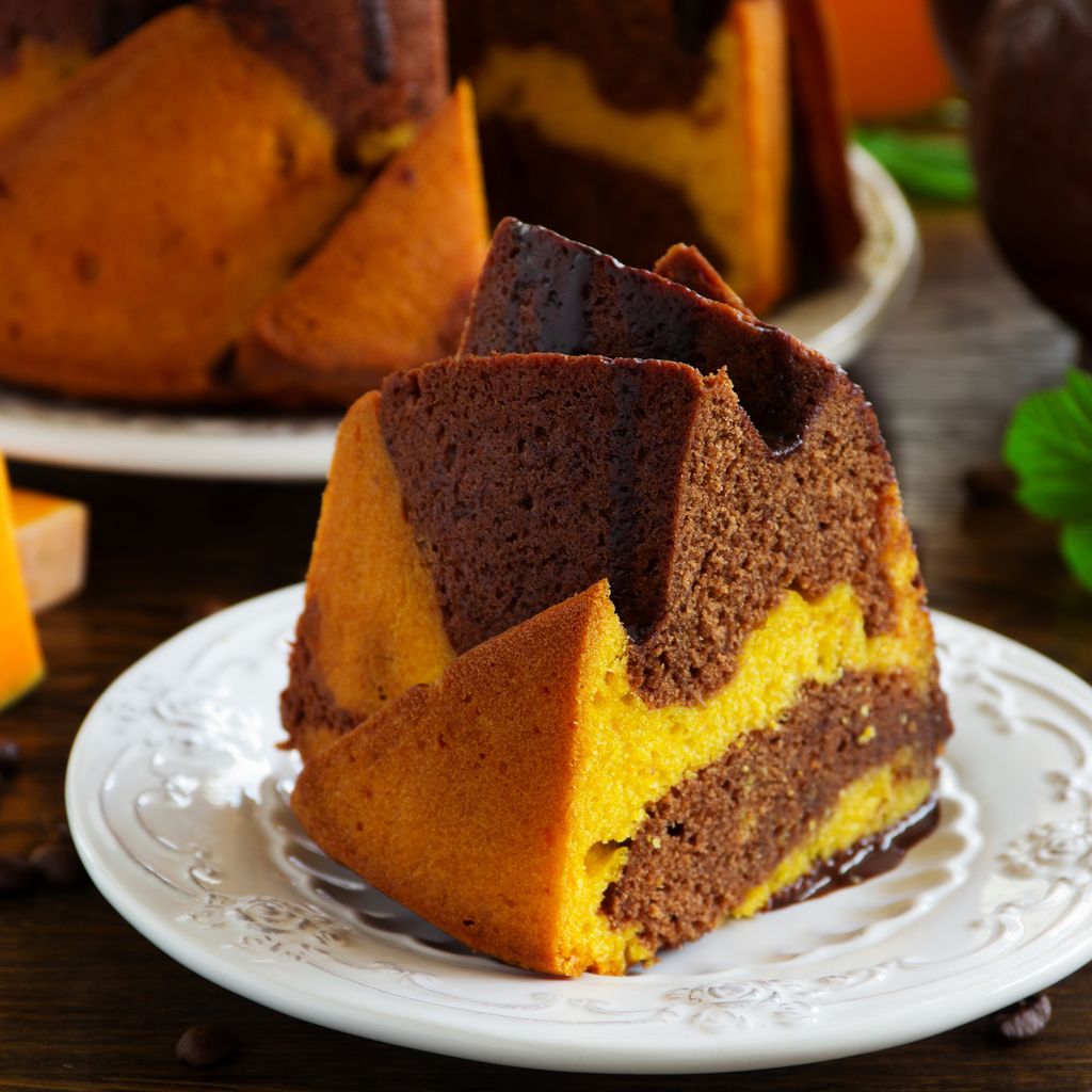 Gateau Marbre Chocolat Citrouille Recette De Gateau Marbre Chocolat Citrouille