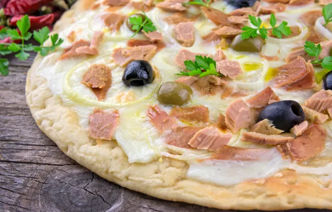Pâte à pizza fine
