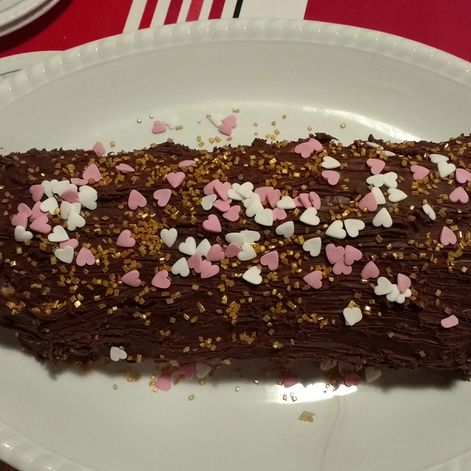 Bûche de Noël au Nutella® : Recette de Bûche de Noël au Nutella® - Marmiton