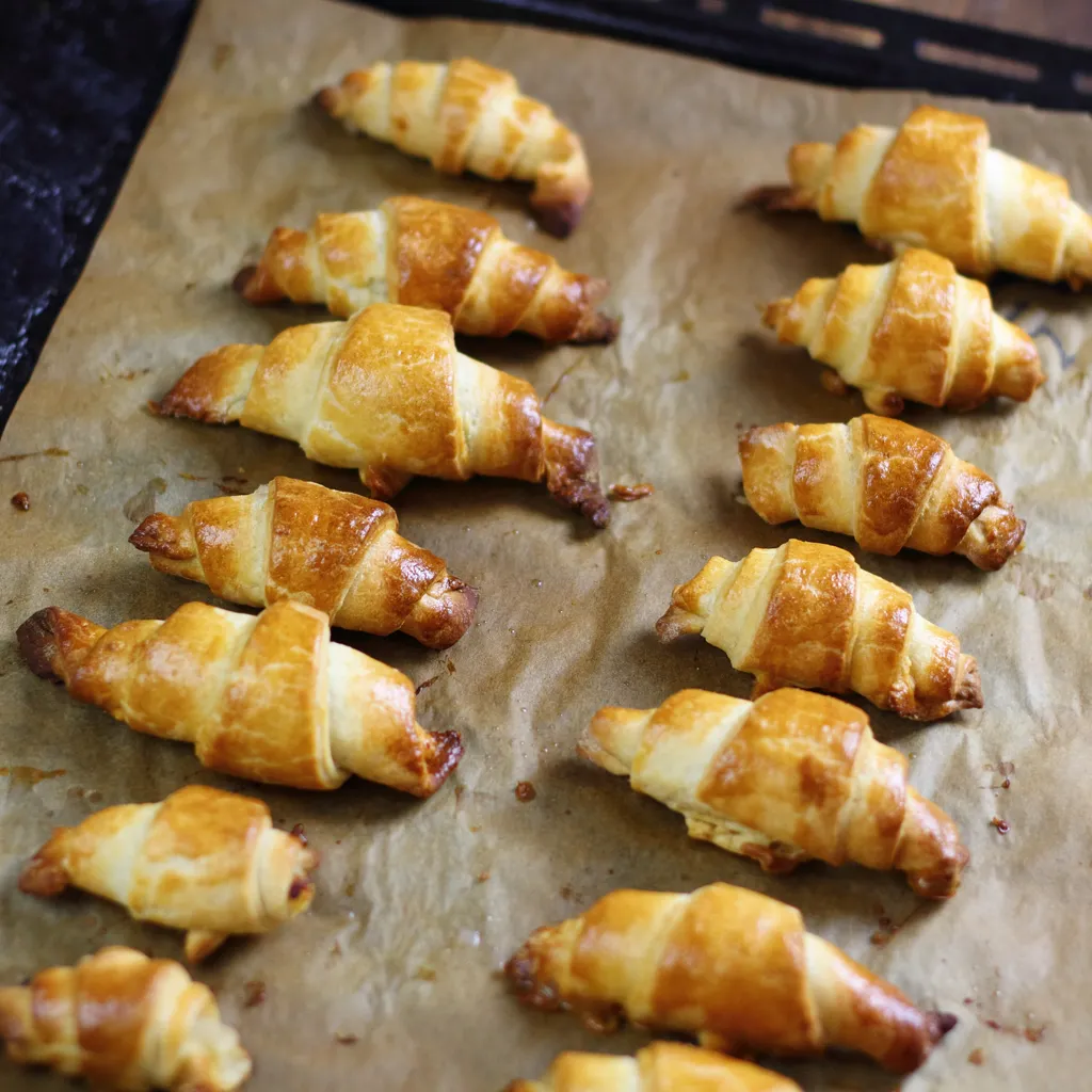 Croissant A La Mousse De Jambon Recette De Croissant A La Mousse De Jambon Marmiton