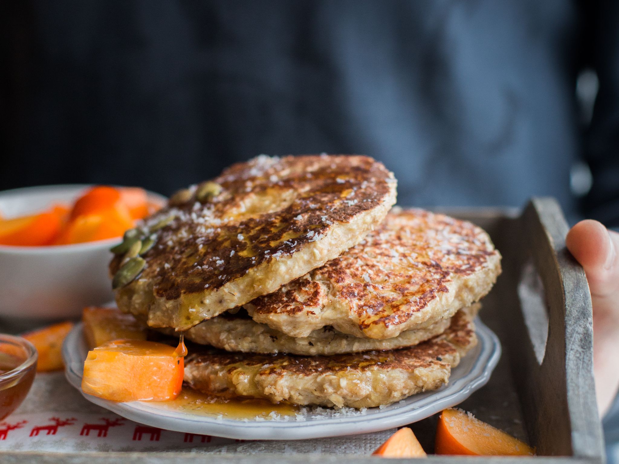 Pancake au son d'avoine : Recette de Pancake au son d'avoine - Marmiton