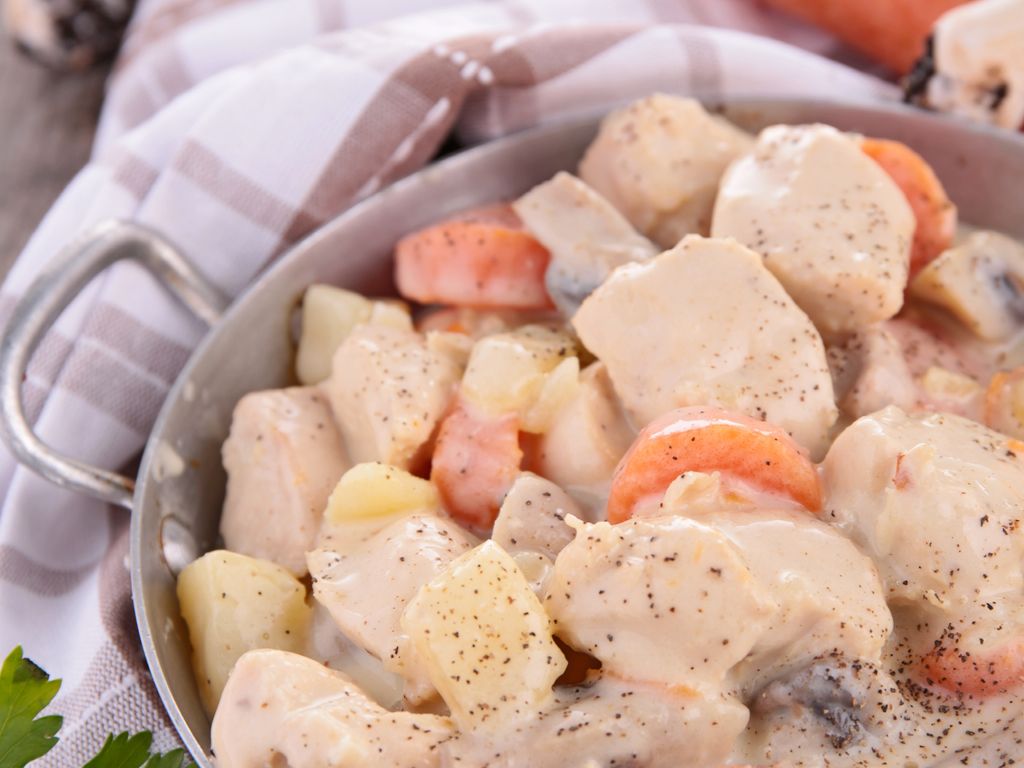 Blanquette de veau façon grand-mère : Recette de Blanquette de veau